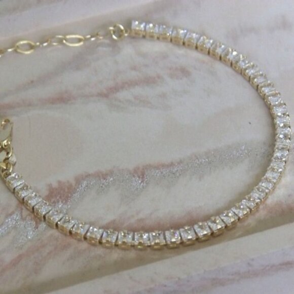 Diamond Tennis Bracelet, NEW - Picture 1 of 4